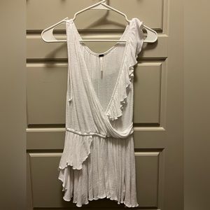 Asymmetrical Ruffle Top